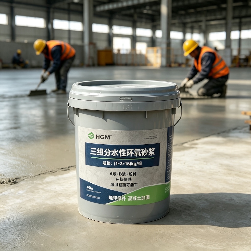 江宁三组份水性环氧砂浆